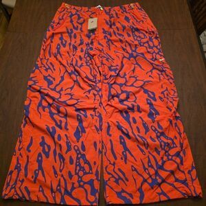 Nike Project F.R.O.G. Parachute Pants Crimson Red Deep Night HQ0467-635 Men's XL